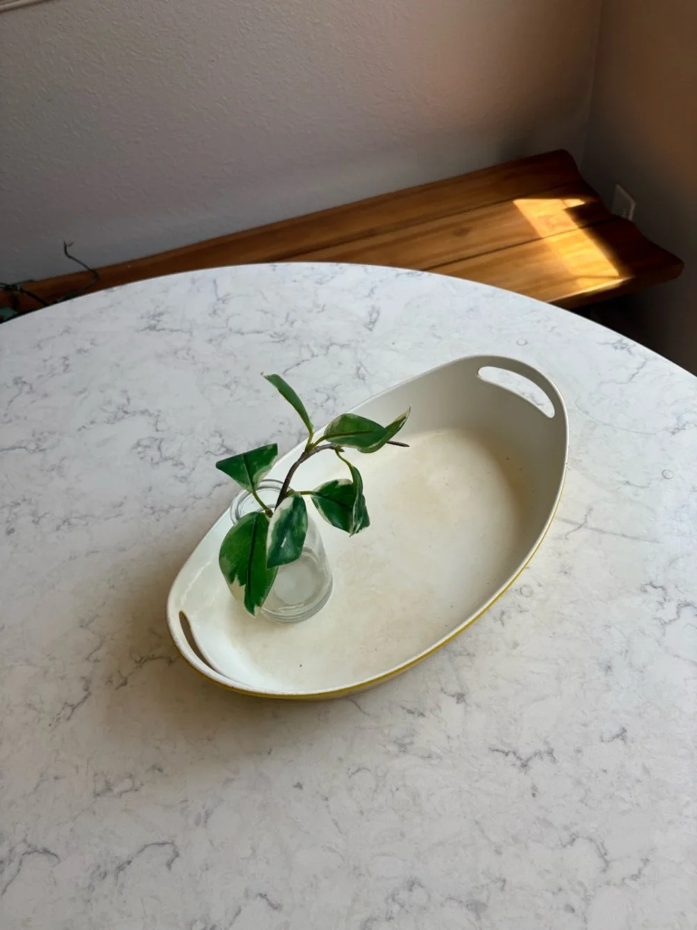 J. Crew oval serving